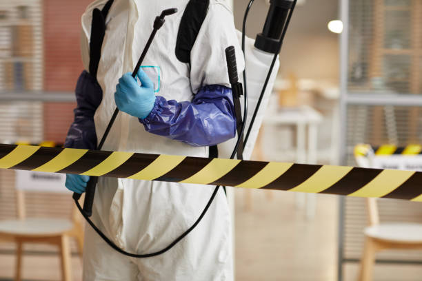 Professional Trauma Scene Cleanup technician working in Auburn, ME